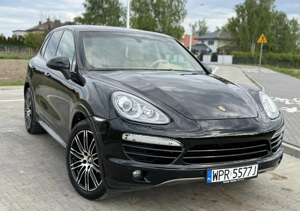 Porsche Cayenne cena 99900 przebieg: 223000, rok produkcji 2012 z Warszawa małe 596